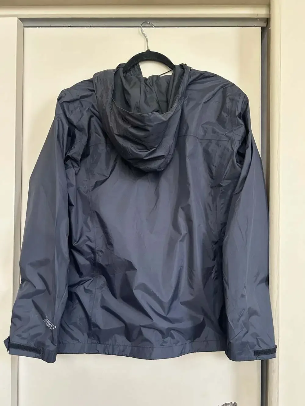 Columbia Women's Arcadia II Omni-Tech Waterproof Hooded Rain Jacket Black Size X